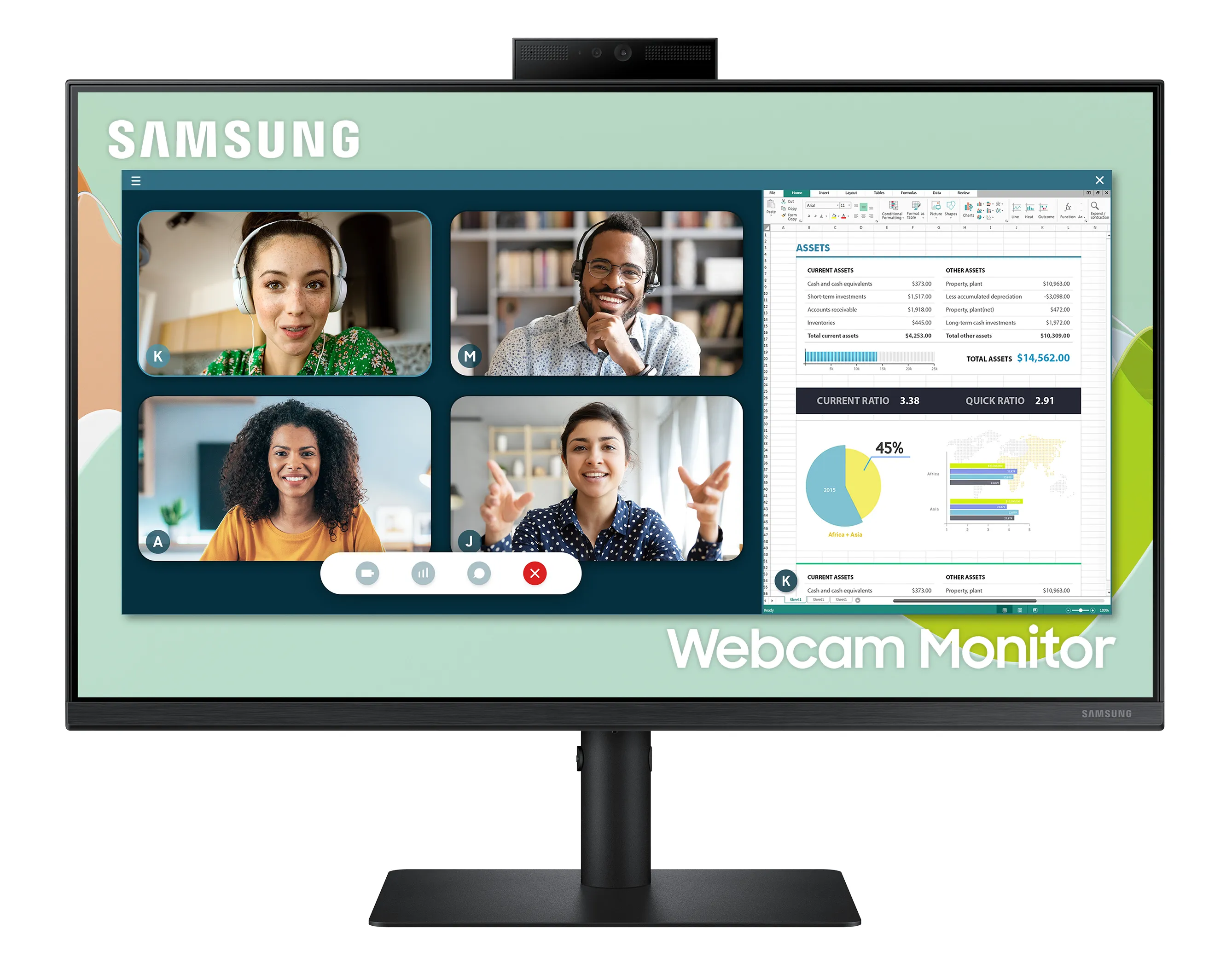 Samsung 24&quot; S24A400, Full HD, IPS - monitor