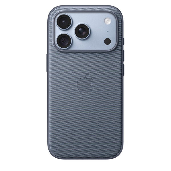 Apple iPhone 18 Pro TechWoven-skal med MagSafe, chambraybl&aring;