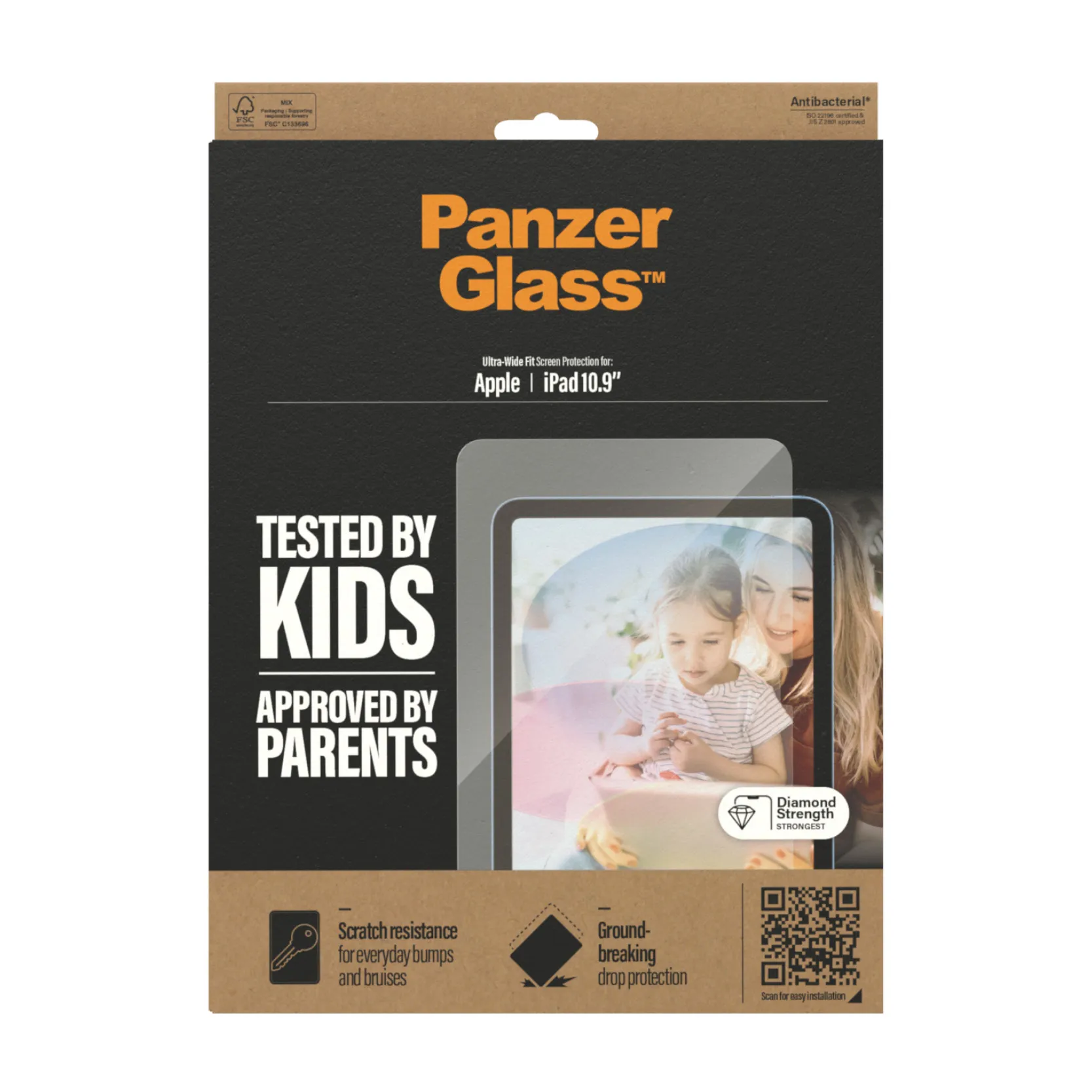 PanzerGlass Screen Protector iPad 10.9'' (2022) UWF