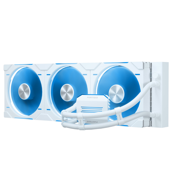 Phanteks Glacier One 420D30 DRGB AIO - liquid coller, white