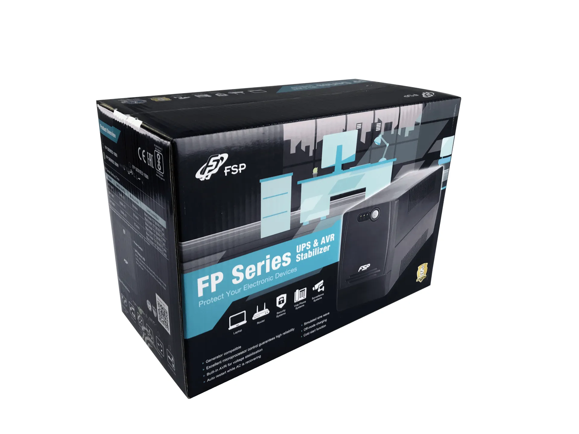 UPS FP 1500 1500VA/900W 4xSCHUKO