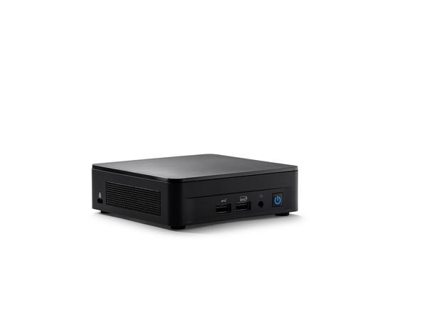 Intel NUC 12 Pro i5-1250P -minitietokonerunko, musta