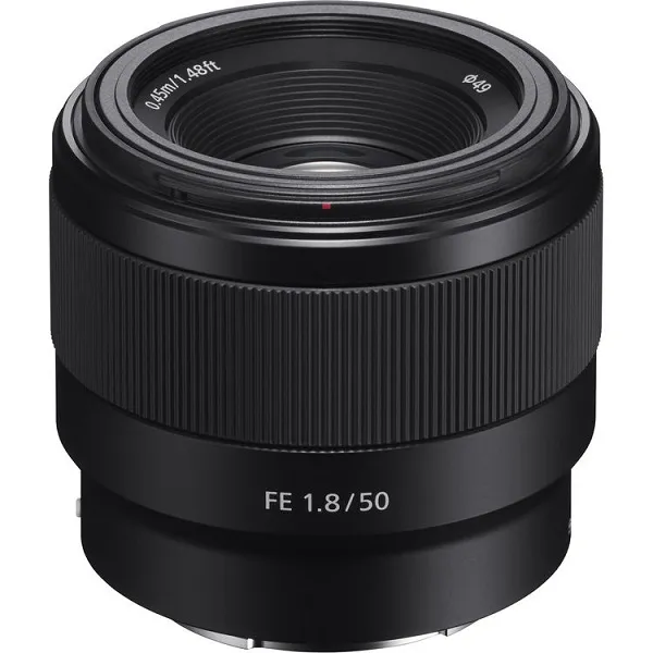 SONY Alpha NEX Lens SEL50F18F.SYX FE 50MM F1.8