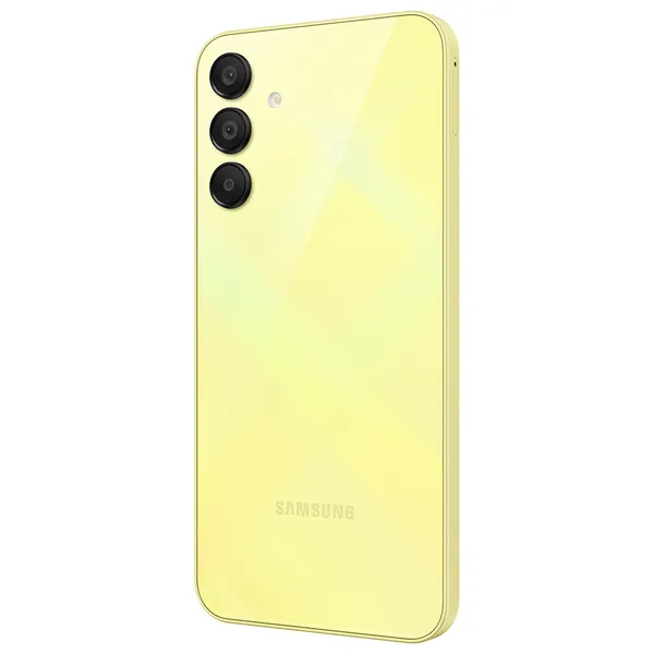 Samsung Galaxy A15 4G 128 Gt -Android-puhelin, Keltainen