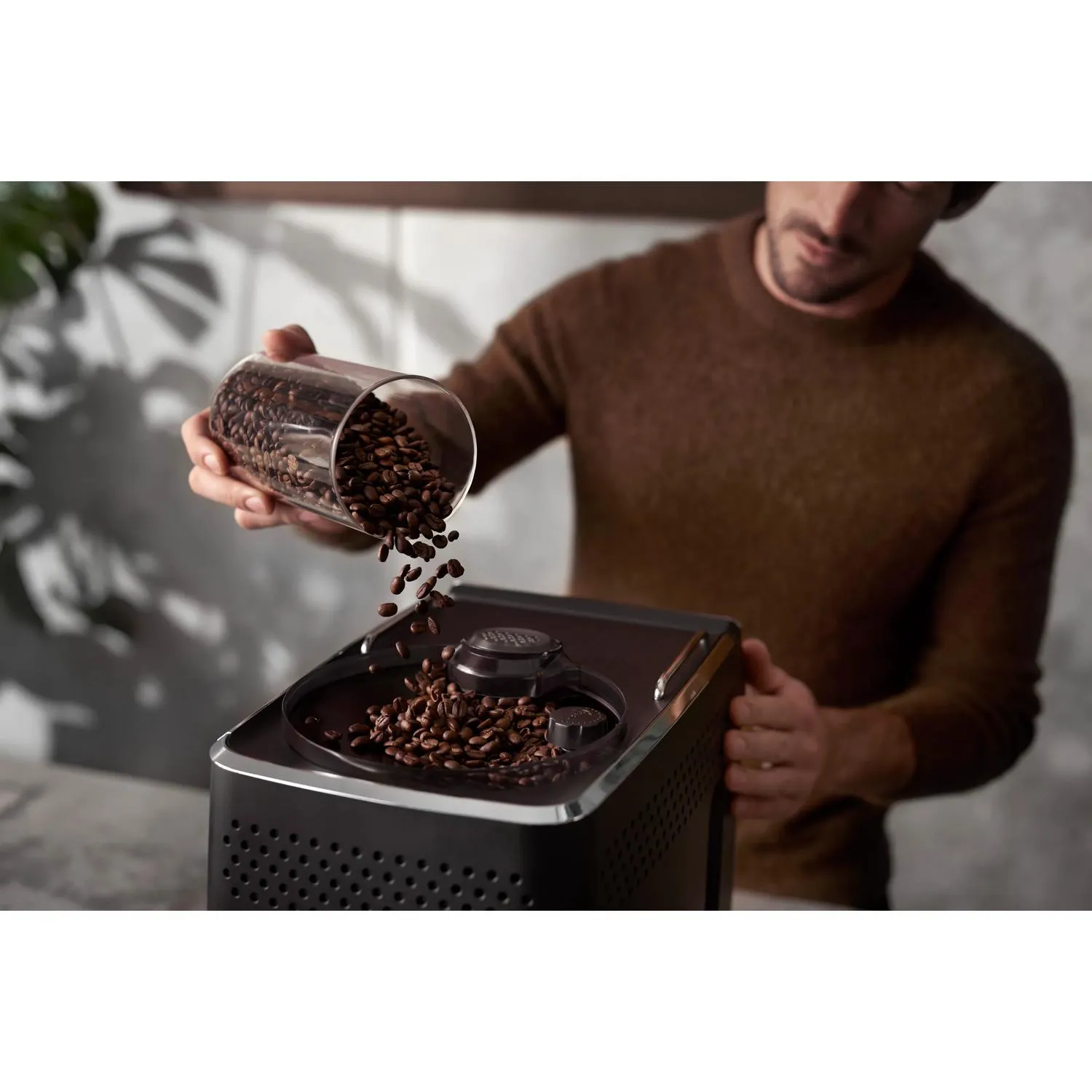 Saeco GranAroma Deluxe SM6682/10 helautomatisk espressomaskin, gr&aring;