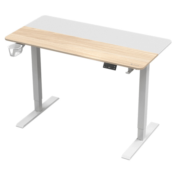 TX3 EZLY 120 cm Tr&auml; Skrivbord Vit