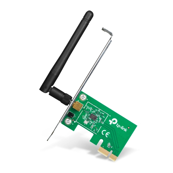 TP-Link TL-WN781ND Wireless N PCI Express Adapter, 150Mbps, PCIe, 802.11b/g/n