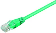 MicroConnect Cat5e UTP RJ45 15m Network Cable, Green