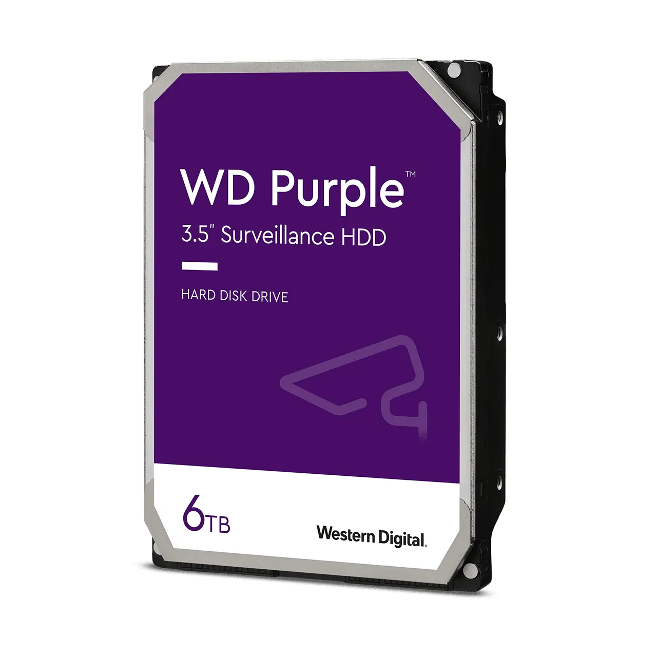 WD Purple 3.5", 6TB, 5700 RPM, 128 MB - hard drive (Surveillance)