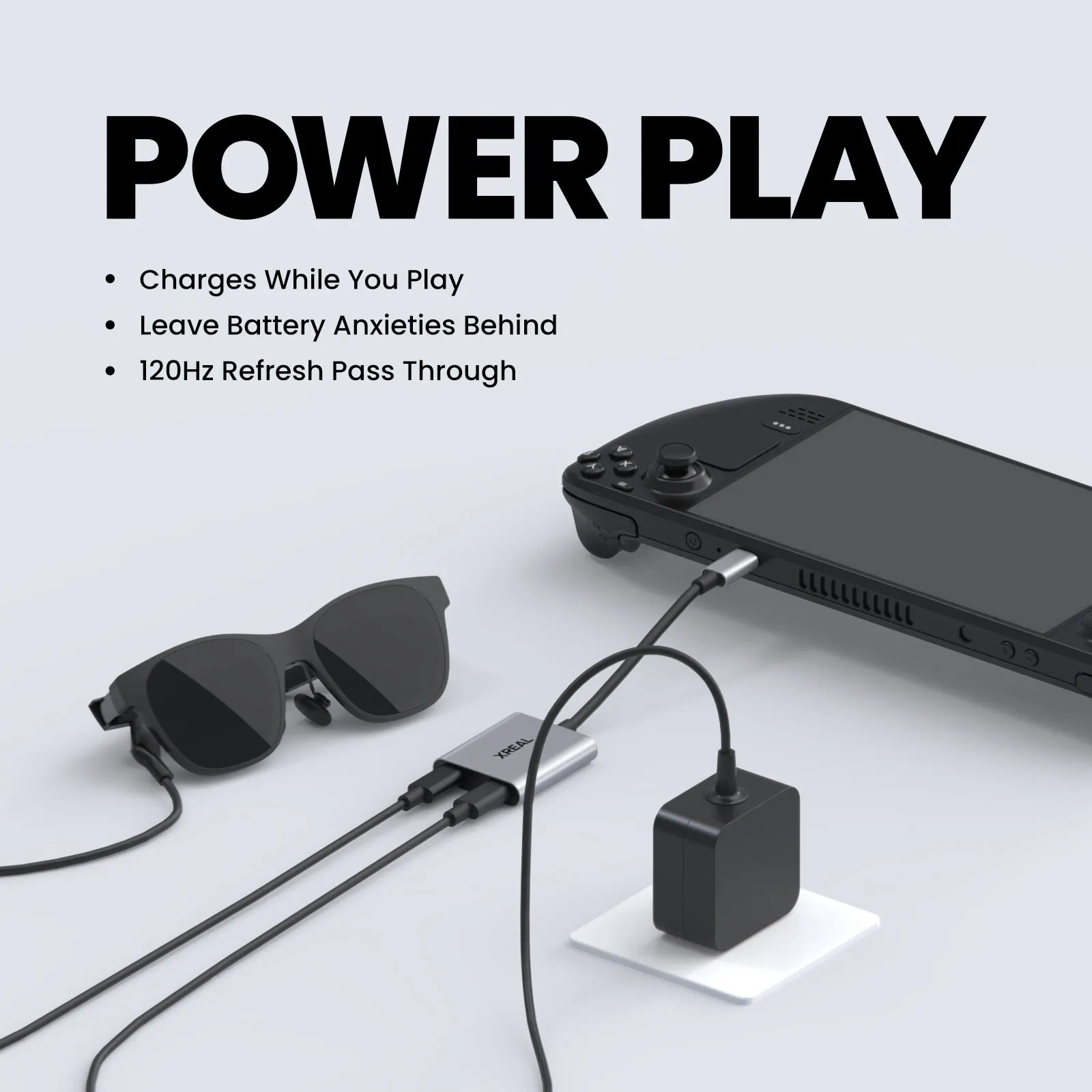 XREAL Hub Charging Adapter X7007, Grey