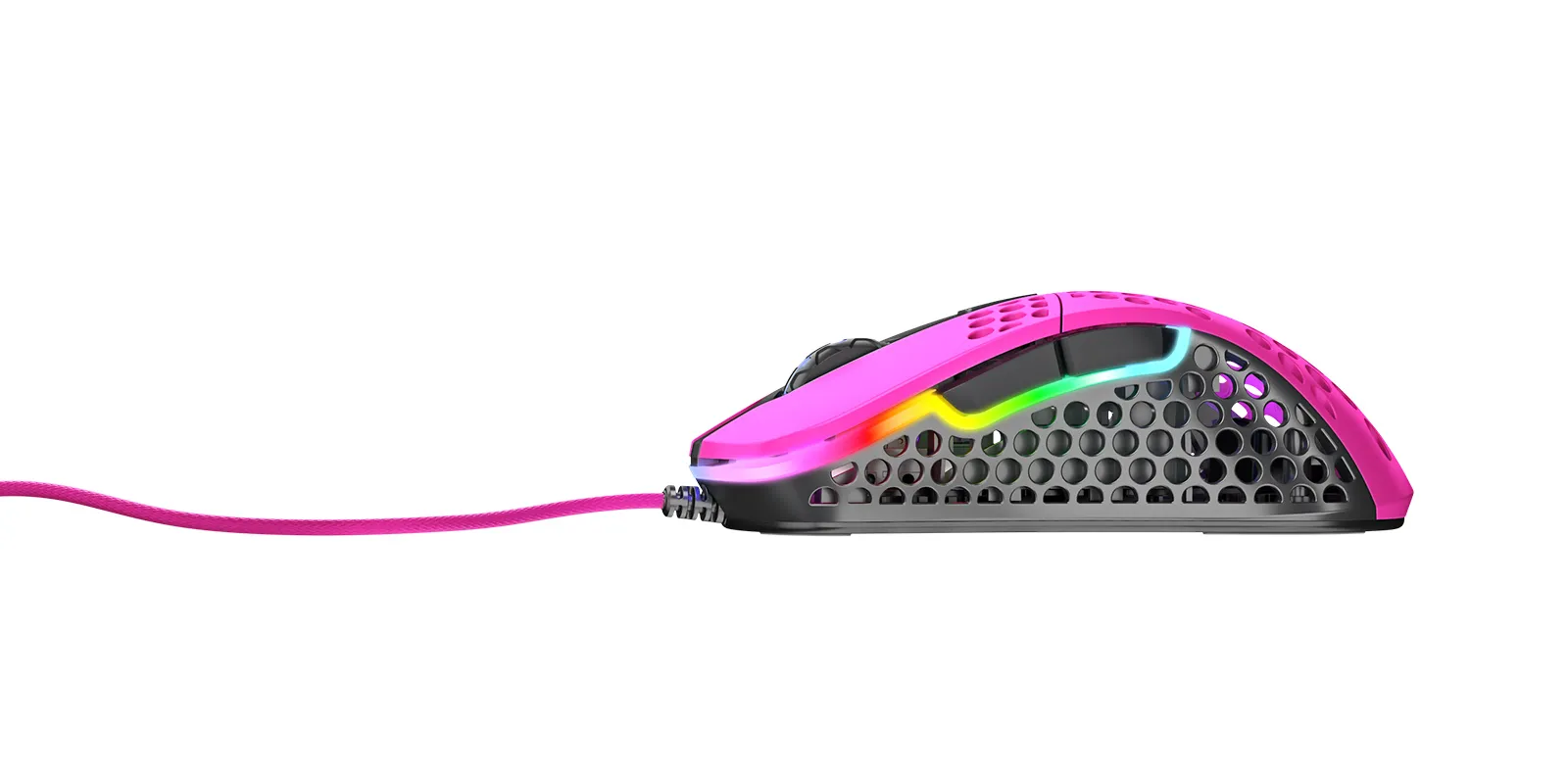 Xtrfy M4 RGB -langallinen pelihiiri, pinkki