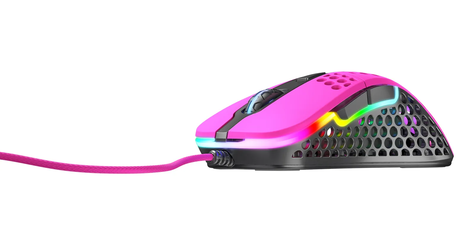 Xtrfy M4 RGB -langallinen pelihiiri, pinkki
