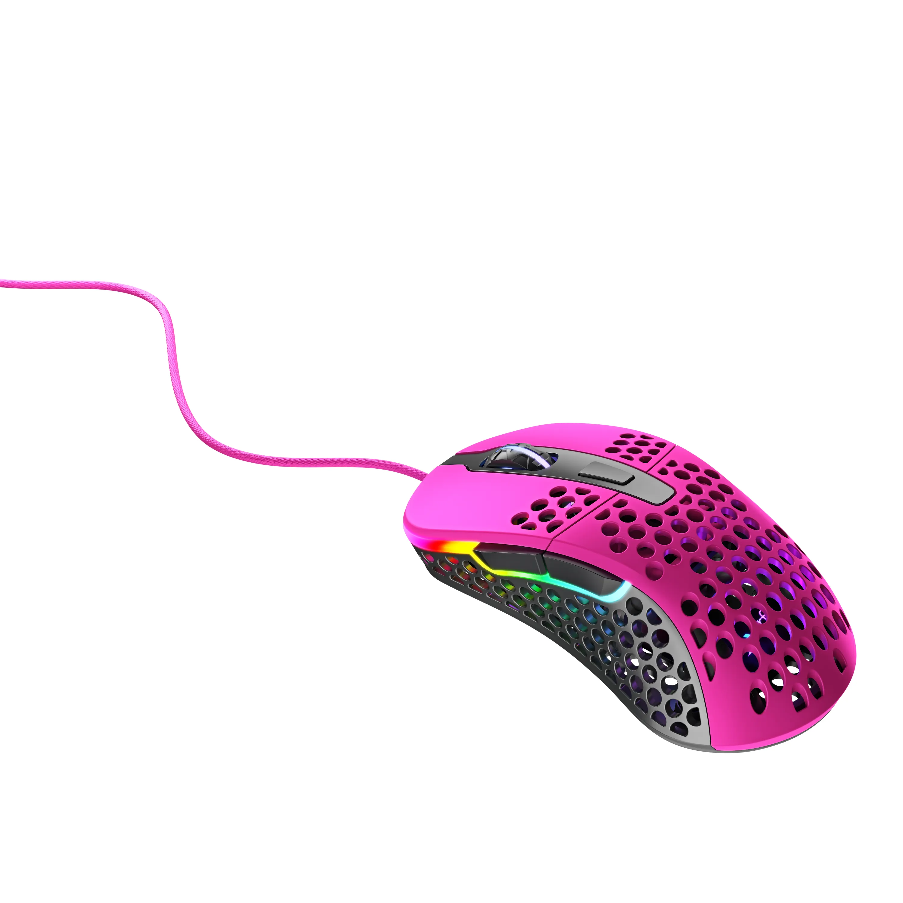 Xtrfy M4 RGB -langallinen pelihiiri, pinkki