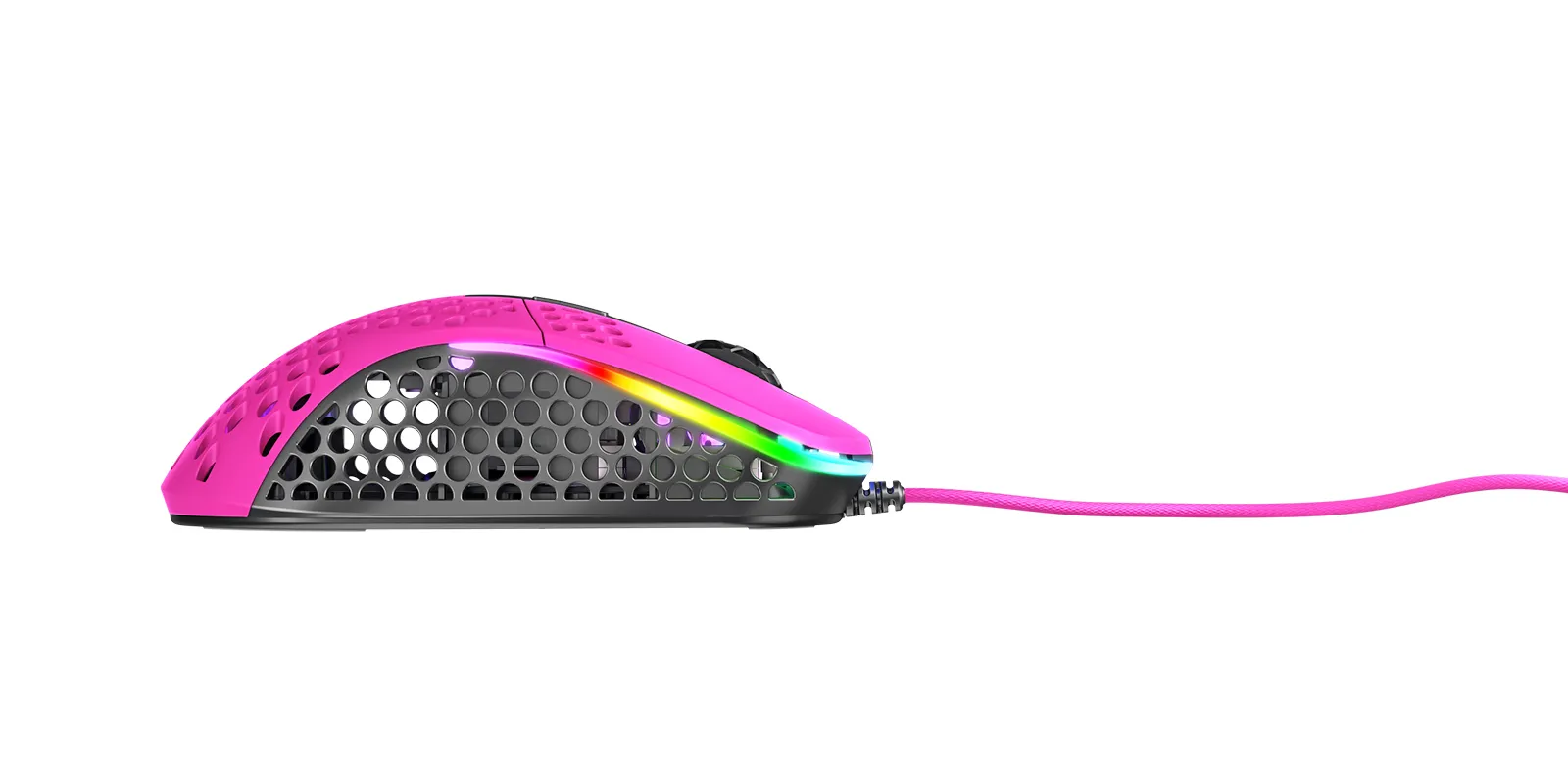 Xtrfy M4 RGB -langallinen pelihiiri, pinkki