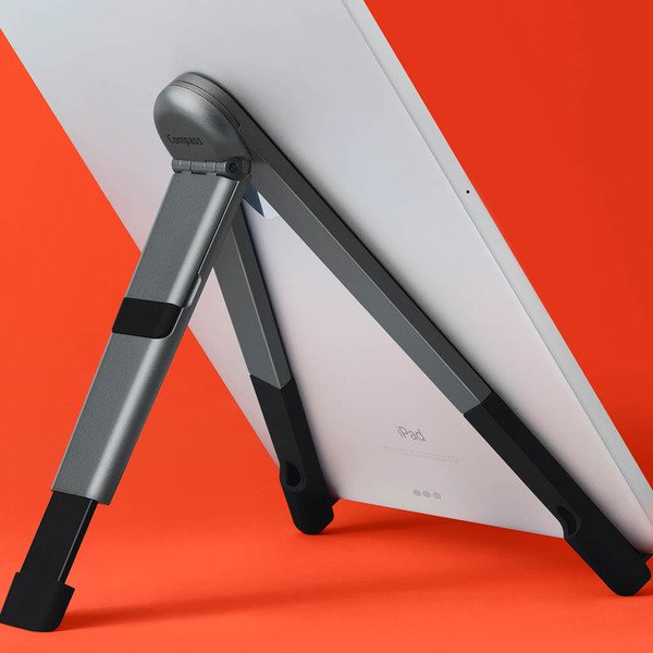 Twelve South Compass Pro for iPad - Portable Stand for all iPads, Black
