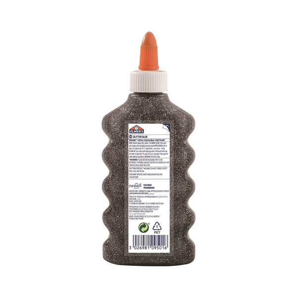Glitter glue black Elmers 177ml