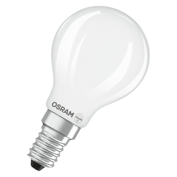 OSRAM LED Mini-Ball Bulb Frosted 250 lumen 1.8 watt 2700 kelvin E14