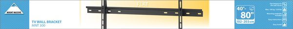MNT 300 WALLMOUNT XL FLAT
