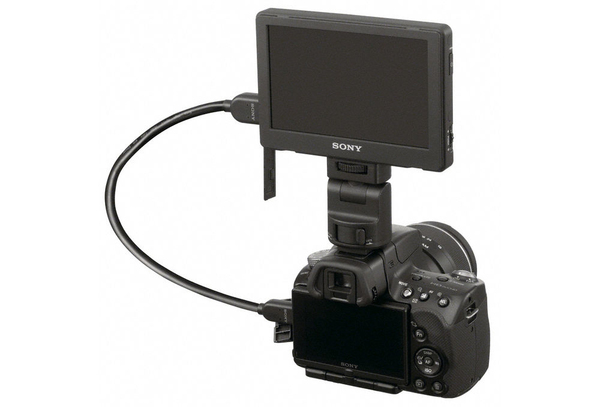 SONY CLMV55 portable ext clip-on monitor
