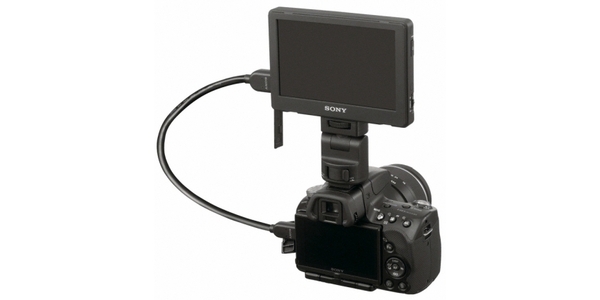 SONY CLMV55 portable ext clip-on monitor
