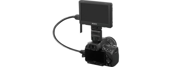 SONY CLMV55 portable ext clip-on monitor