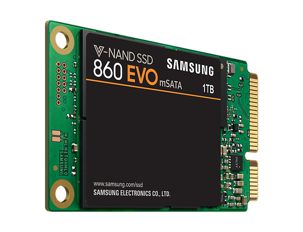 Samsung 1TB 860 EVO, mSATA, 550/520 MB/s - SSD