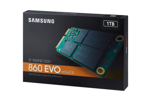 Samsung 1TB 860 EVO, mSATA, 550/520 MB/s - SSD