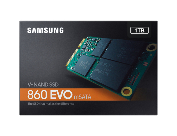 Samsung 1TB 860 EVO, mSATA, 550/520 MB/s - SSD