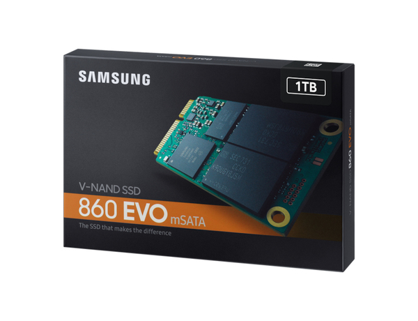 Samsung 1TB 860 EVO, mSATA, 550/520 MB/s - SSD