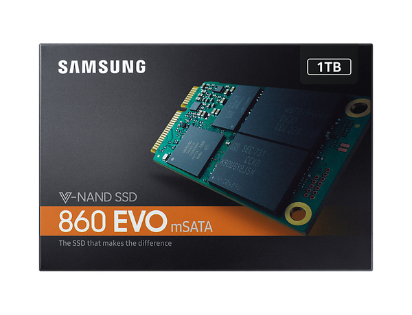 Samsung 1TB 860 EVO, mSATA, 550/520 MB/s - SSD