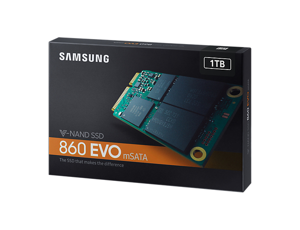 Samsung 1TB 860 EVO, mSATA, 550/520 MB/s - SSD