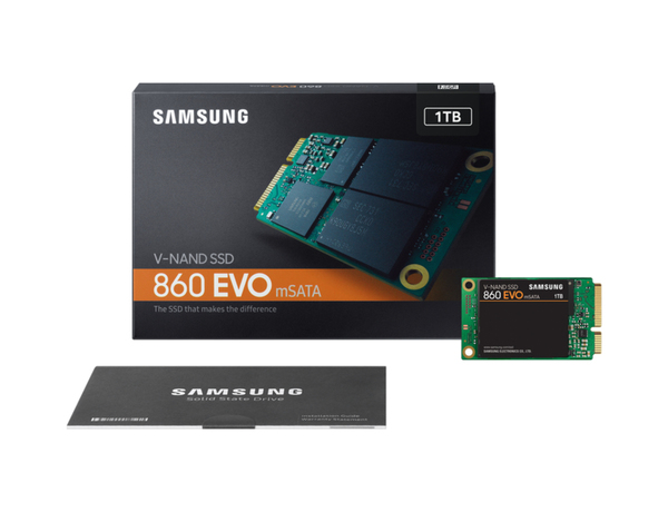 Samsung 1TB 860 EVO, mSATA, 550/520 MB/s - SSD