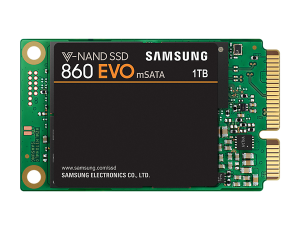 Samsung 1TB 860 EVO, mSATA, 550/520 MB/s - SSD