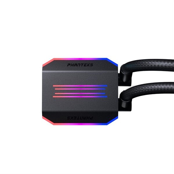 Phanteks Glacier One 240D30 DRGB AIO - Nestej&auml;&auml;hdytysj&auml;rjestelm&auml;, Musta