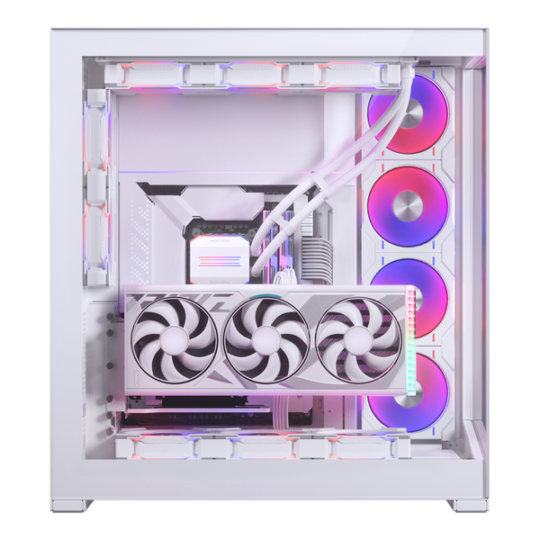 Phanteks Glacier One 420D30 DRGB AIO -nestej&auml;&auml;hdytysj&auml;rjestelm&auml;, valkoinen