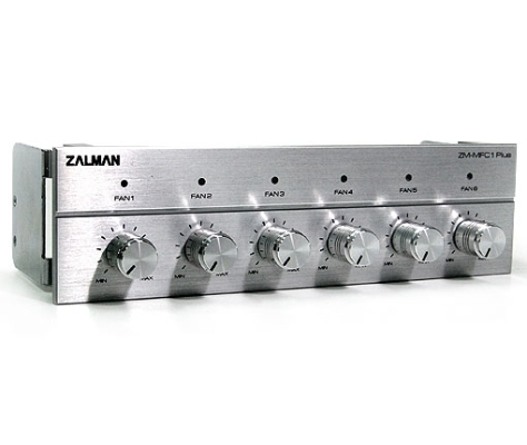 Zalman MFC1 Plus 6 Channel Multi Fan Controller - Silver