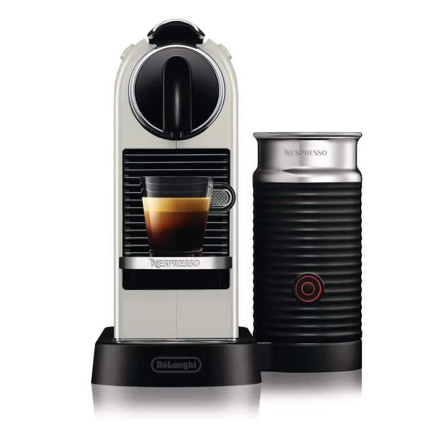 De'Longhi Nespresso Citiz &amp; Milk EN 267 Capsule Coffee Machine, White