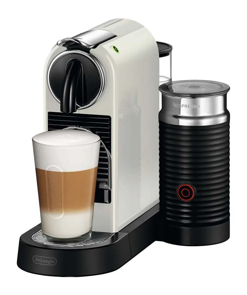 De'Longhi Nespresso Citiz &amp; Milk EN 267 Capsule Coffee Machine, White