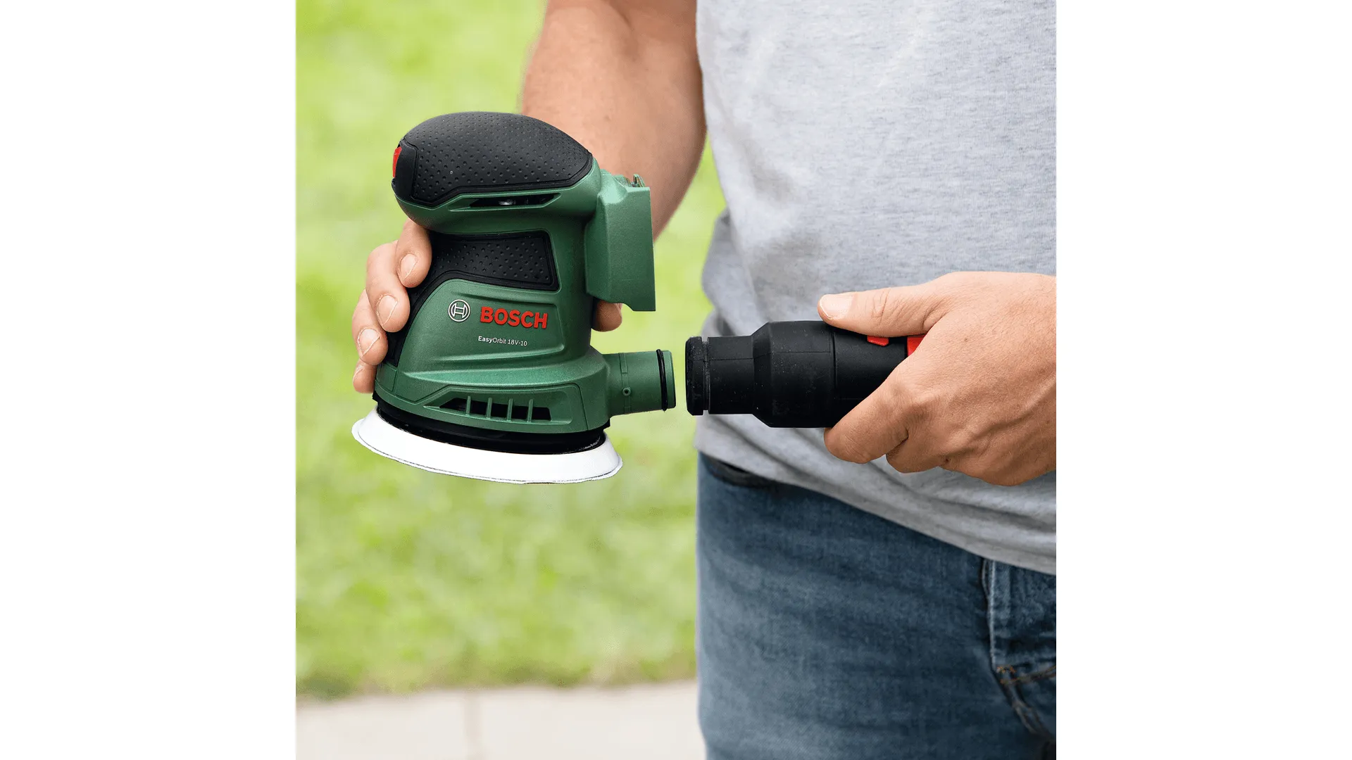 Bosch EasyOrbit 18V-10 2.0Ah - excenterslipmaskin