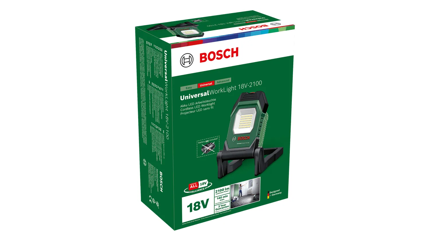 Bosch Universal Light 18V-210 -johdoton LED-työvalo