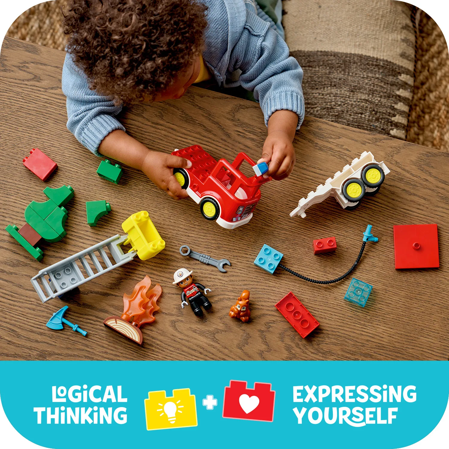 LEGO DUPLO Town Paloauto, paloletku ja pelastaja 10473