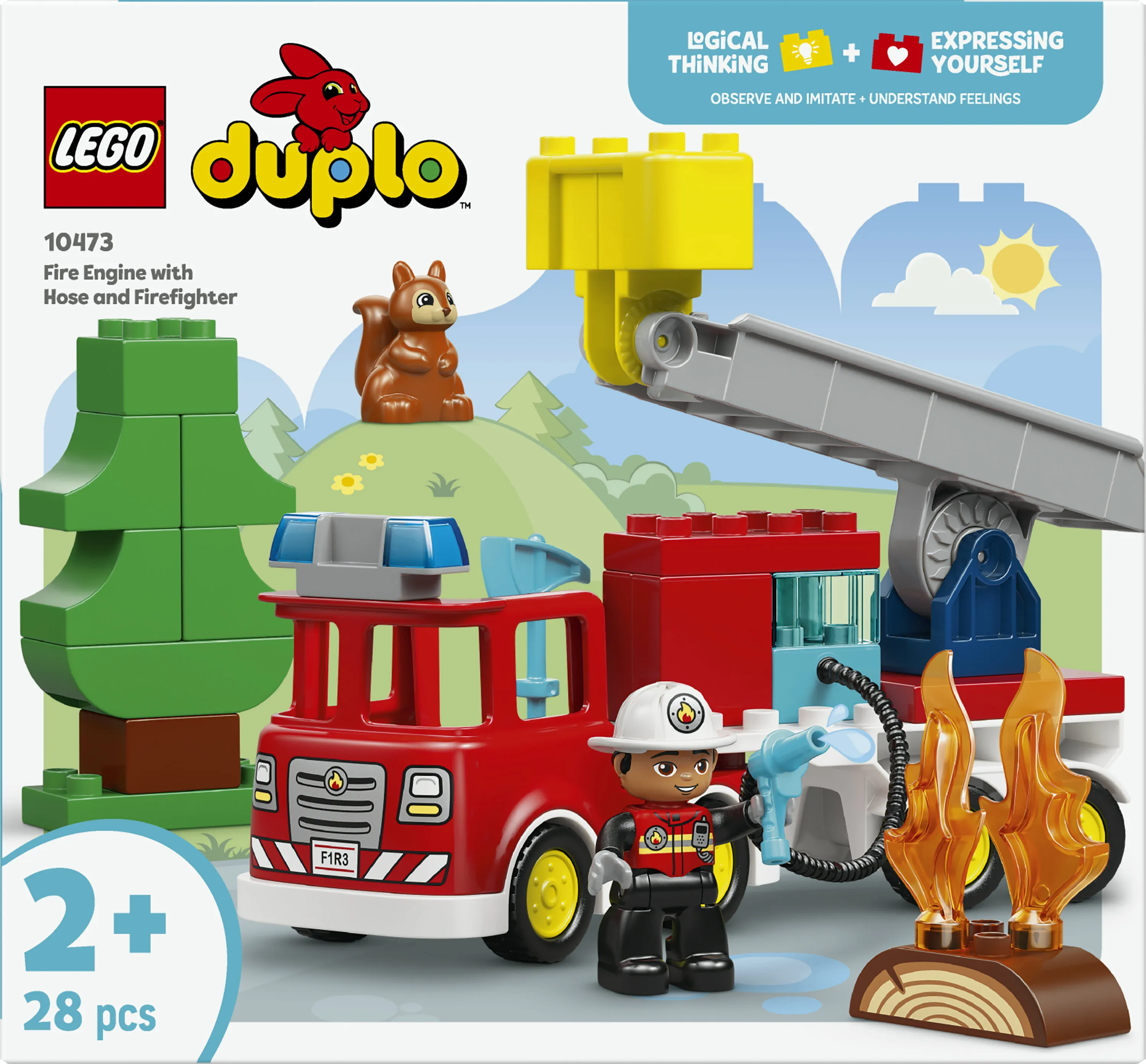 LEGO DUPLO Town Paloauto, paloletku ja pelastaja 10473