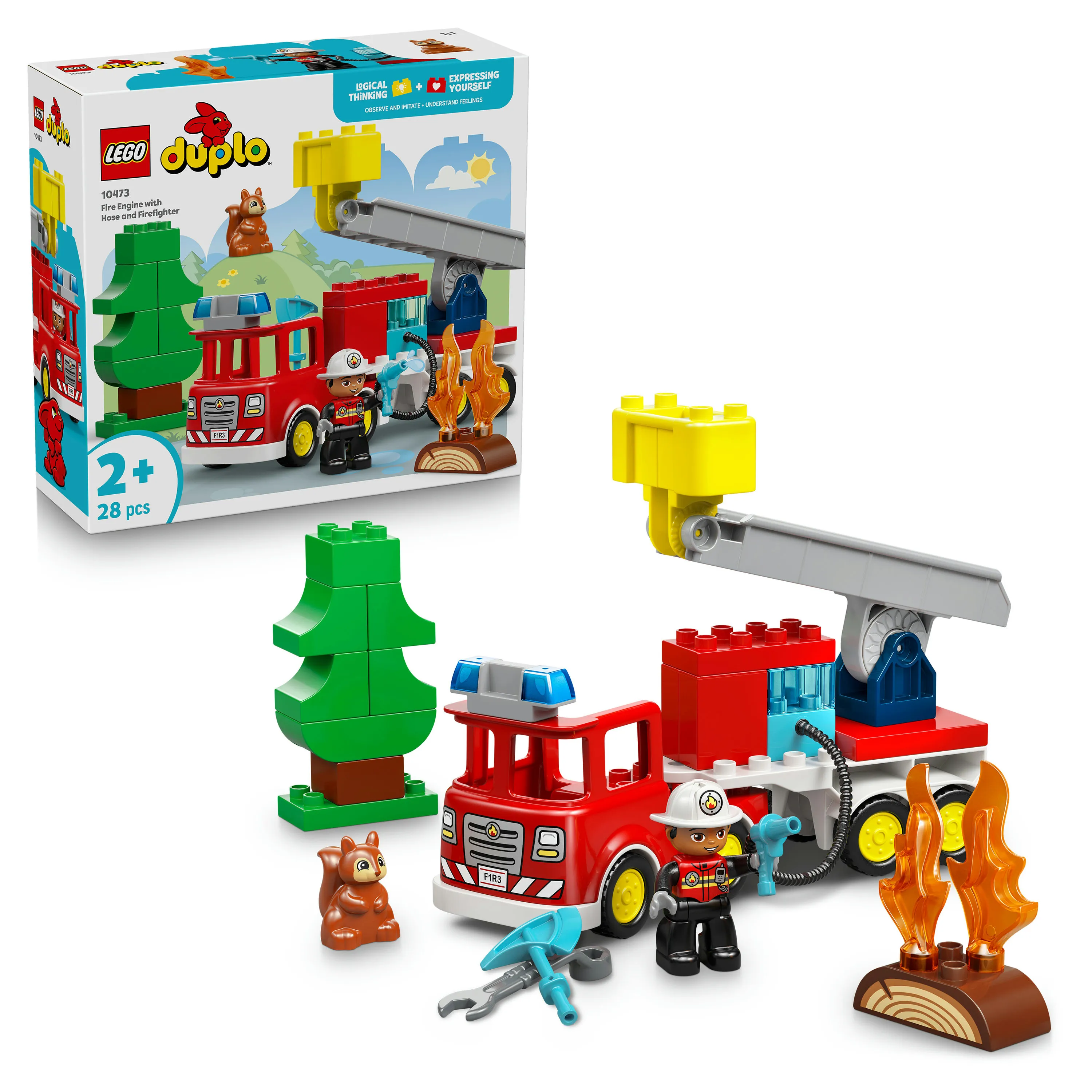 LEGO DUPLO Town Paloauto, paloletku ja pelastaja 10473