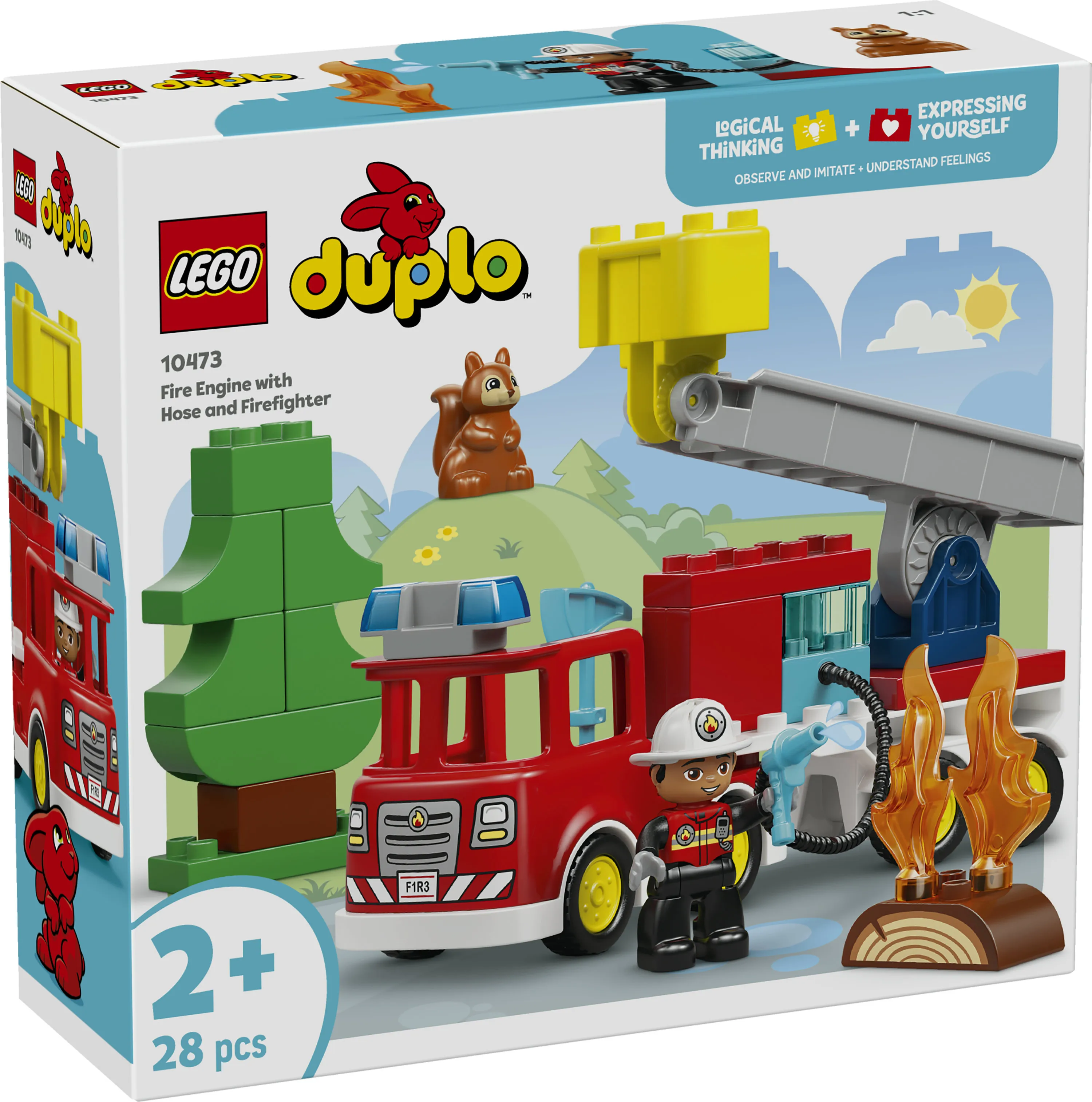 LEGO DUPLO Town Paloauto, paloletku ja pelastaja 10473