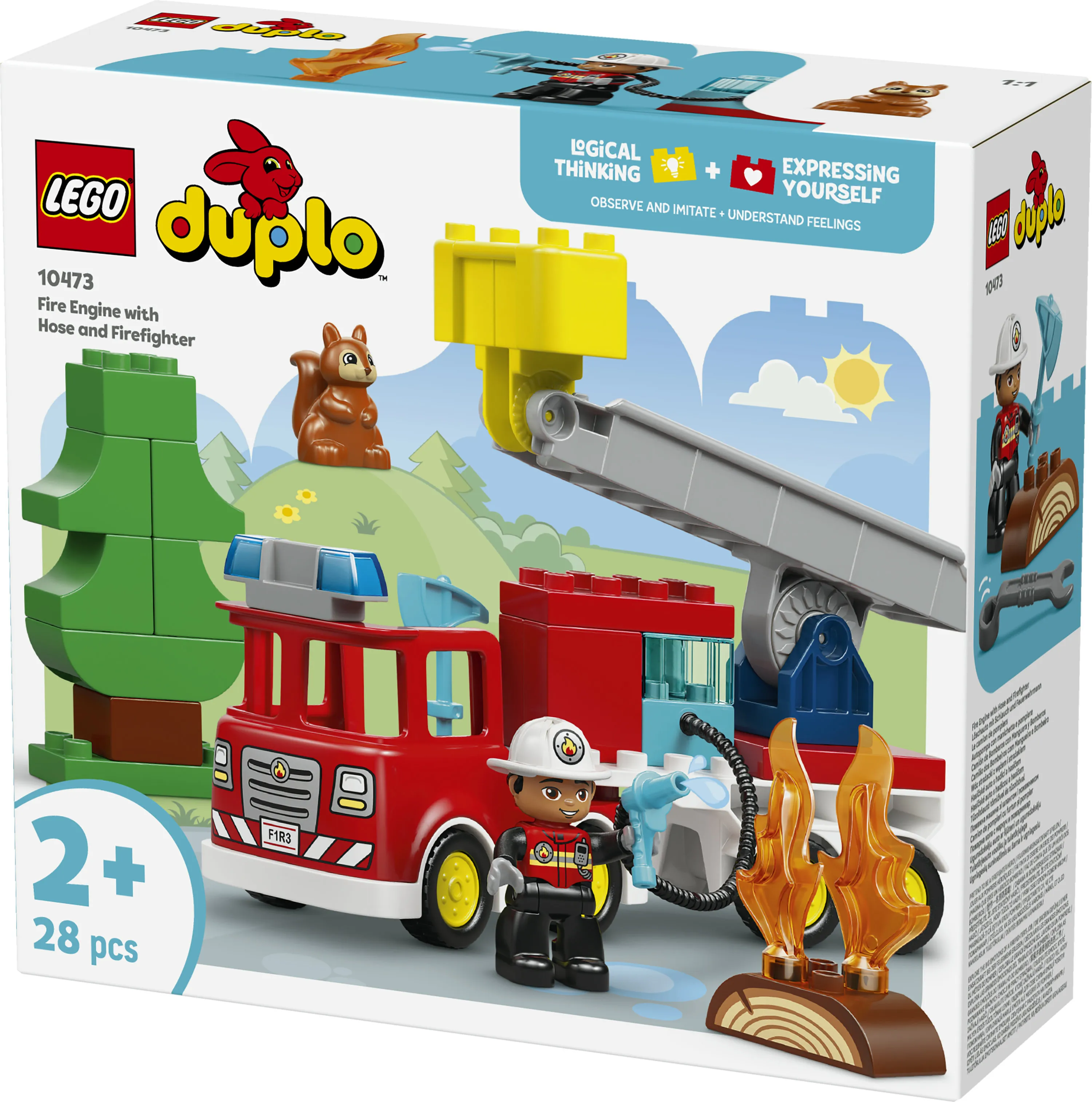LEGO DUPLO Town Paloauto, paloletku ja pelastaja 10473