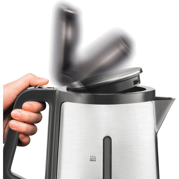 Krups Control Line BW 442D - electric kettle, silver, 1.7l