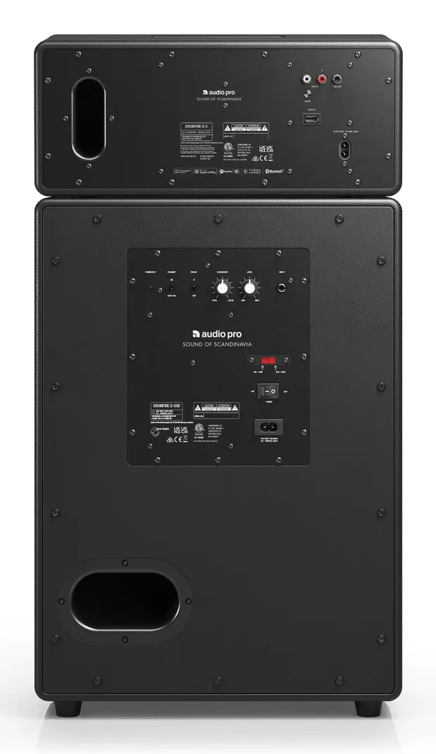 AUDIO PRO Kaiutin Drumfire II Multiroom Musta