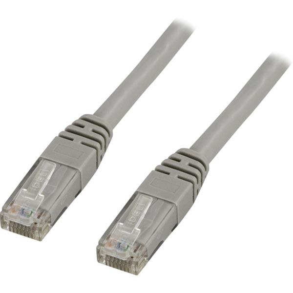 Deltaco  U/UTP CAT6 network cable, 3M, 250MHZ, DELTA-CERTIFIED, LSZH - gray