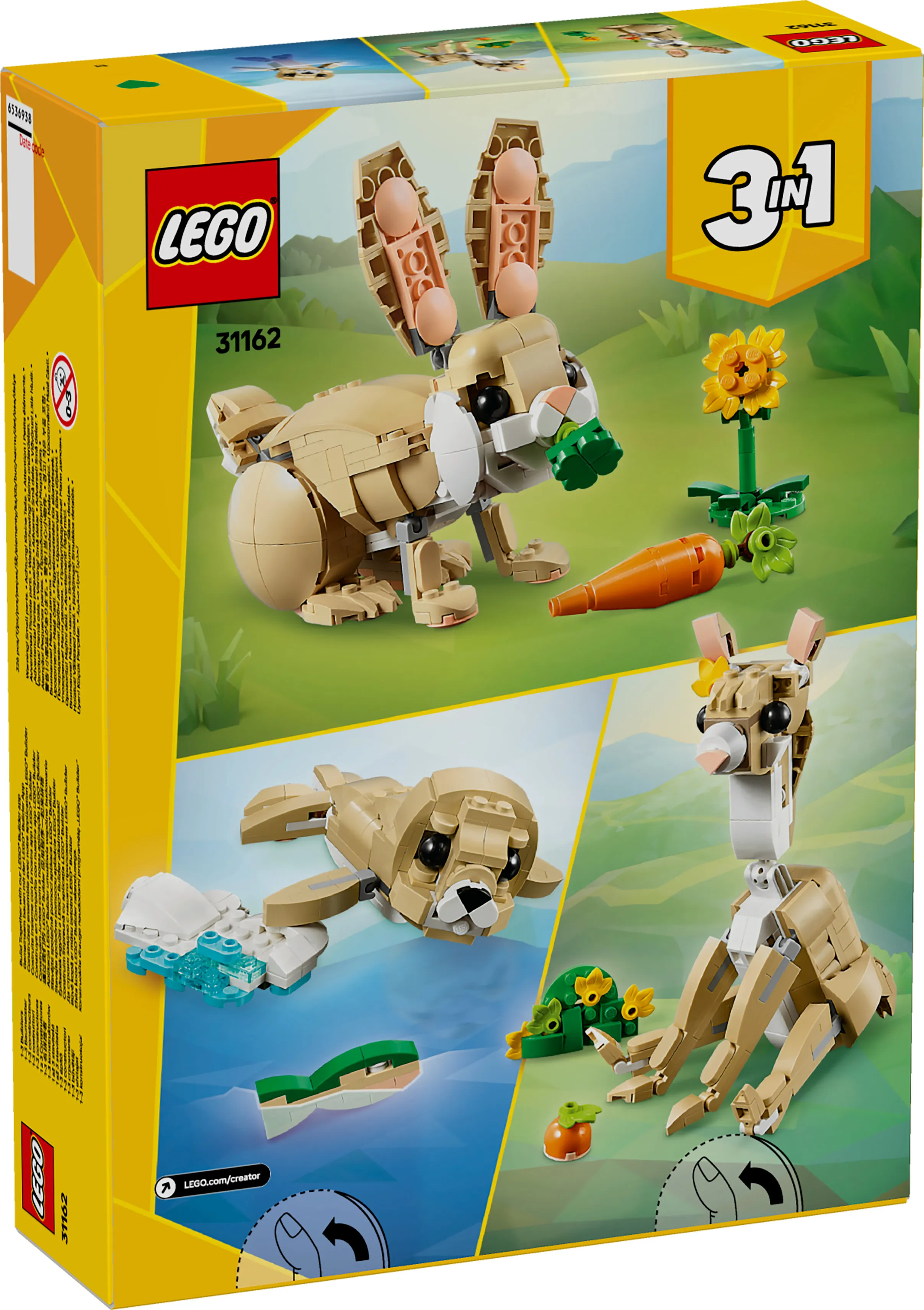 LEGO Creator S&ouml;p&ouml; pupu 31162