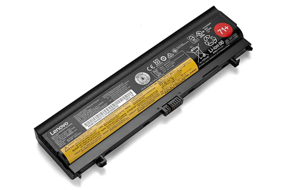 ThinkPad Battery 71+6 kennon (48 Wh) Lithium-Ion -akku, paino 330 gThinkPad L560, L570